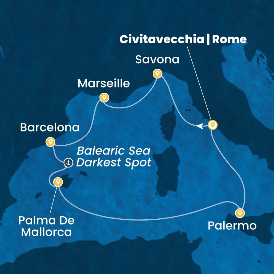 Costa Toscana ile Balear Adaları ve Batı Akdeniz Turu THY ile / 7 Gece Konaklamalı / İstanbul Çıkışlı / 5 Mart - 2